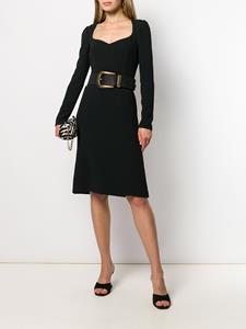 dolce&gabbana Dolce & Gabbana Midi-jurk - Zwart