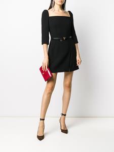 dolce&gabbana Dolce & Gabbana Jurk van crêpe - Zwart