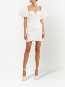 rebeccavallance Rebecca Vallance Mini-jurk met pofmouwen - Wit