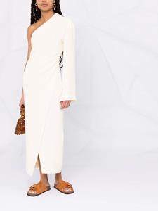 Nanushka Asymmetrische midi-jurk - Beige