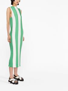 Sunnei Midi-jurk met print - Groen