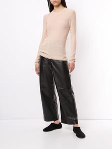 proenzaschoulerwhitelabel Proenza Schouler White Label Leren culotte - Zwart