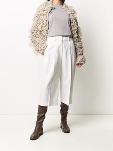 brunellocucinelli Brunello Cucinelli Straight culotte - Wit