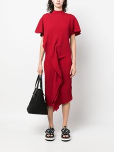 colville Midi-jurk met korte mouwen - Rood