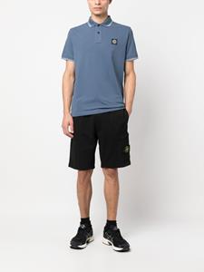 Poloshirt met Compass-logopatch - Blauw