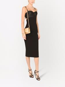 dolce&gabbana Dolce & Gabbana Uitgesneden midi-jurk - Zwart