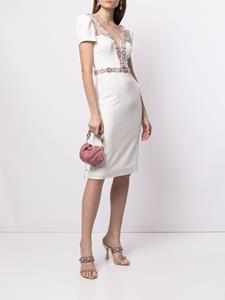 Jenny Packham Midi-kokerrok - Wit