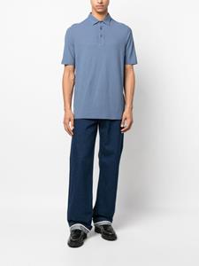 D4.0 Katoenen poloshirt - Blauw