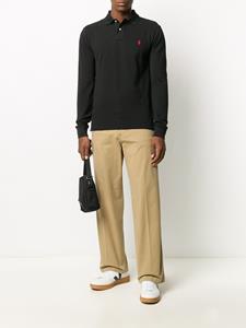poloralphlauren Polo Ralph Lauren Poloshirt met geborduurd logo - Zwart