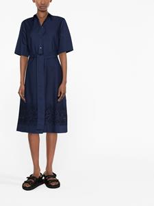 P.A.R.O.S.H. Blousejurk met ceintuur - Blauw