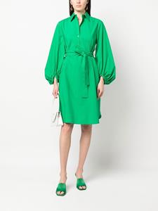 P.A.R.O.S.H. Blousejurk met ceintuur - Groen