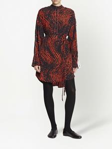 proenzaschouler Proenza Schouler Shirtjurk met luipaardprint - Zwart