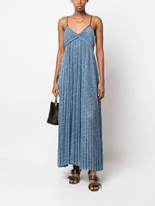 forteforte Forte Forte Geplooide jurk - Blauw