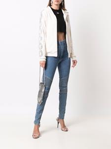 philippplein Philipp Plein High waist bikerjeans - Blauw