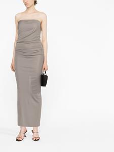 christopheresber Christopher Esber Strapless mini-jurk - Grijs