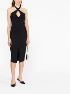 chiarabonilapetiterobe CHIARA BONI La Petite Robe Getailleerde midi-jurk - Zwart