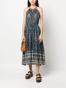 marantétoile MARANT ÉTOILE Midi-jurk met halternek - Blauw