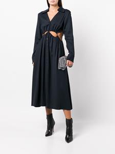 cultgaia Cult Gaia Uitgesneden blousejurk - Blauw