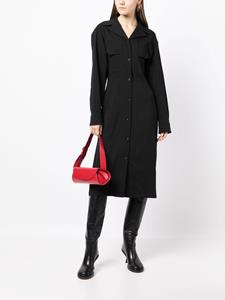 LEMAIRE Blousejurk met lange mouwen - Zwart