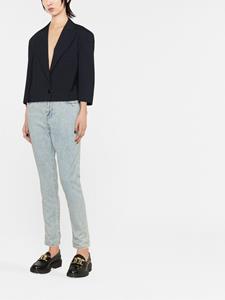 FRAME Gerafelde jeans - Blauw
