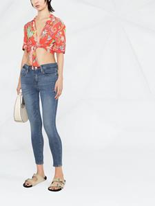 FRAME Gerafelde jeans - Blauw