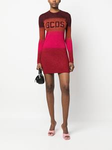 GCDS Mini-jurk met wijde pijpen - Rood