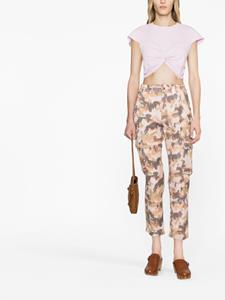 isabelmarant ISABEL MARANT Evalia cropped jeans - Bruin