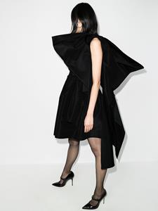 carolinaherrera Carolina Herrera Asymmetrische mini-jurk - Zwart