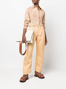 jilsander Jil Sander High waist jeans - Beige