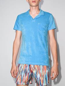 orlebarbrown Orlebar Brown Poloshirt met korte mouwen - Blauw