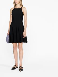 Prada Flared midi-jurk - Zwart