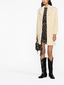 marantétoile MARANT ÉTOILE Dulce mini-jurk met bloemenprint - Zwart