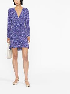 isabelmarant ISABEL MARANT Lara mini-jurk met bloemenprint - Blauw