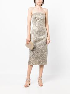 sachin&babi Sachin & Babi Jurk met jacquard - Goud