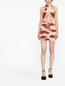 magdabutrym Magda Butrym Mini-jurk met bloemenprint - Roze