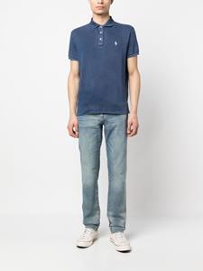 Polo Ralph Lauren Poloshirt met geborduurd logo - Blauw