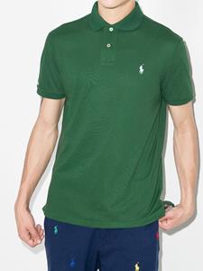 Poloshirt met print - Groen