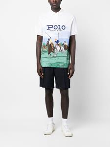 Polo Ralph Lauren Poloshirt met grafische print - Wit