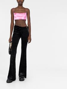 Versace Fluwelen broek - Zwart