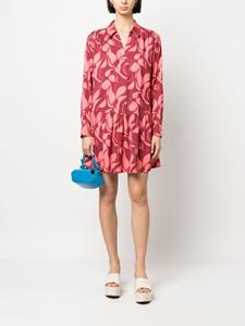 BOSS Blousejurk met korte mouwen - Roze