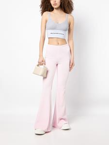 Flared broek - Roze