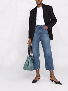 TOTEME Cropped straight jeans - Blauw