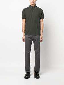 Zanone Ice katoenen poloshirt - Groen