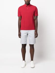 Zanone Katoenen poloshirt - Rood