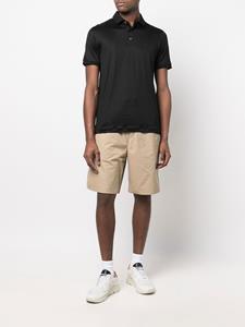 Emporio Armani Poloshirt met logoprint - Zwart