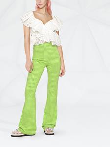 MSGM Geruite broek - Groen