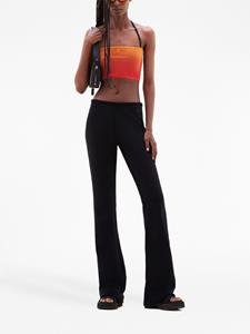 Courrèges Flared broek - Zwart