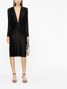 alexandrevauthier Alexandre Vauthier Jurk met V-hals - Zwart