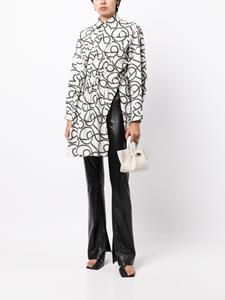 JNBY Blousejurk met print - Bruin