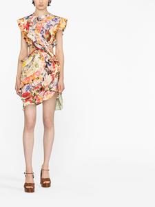 ZIMMERMANN Mini-jurk met bloemenprint - Roze